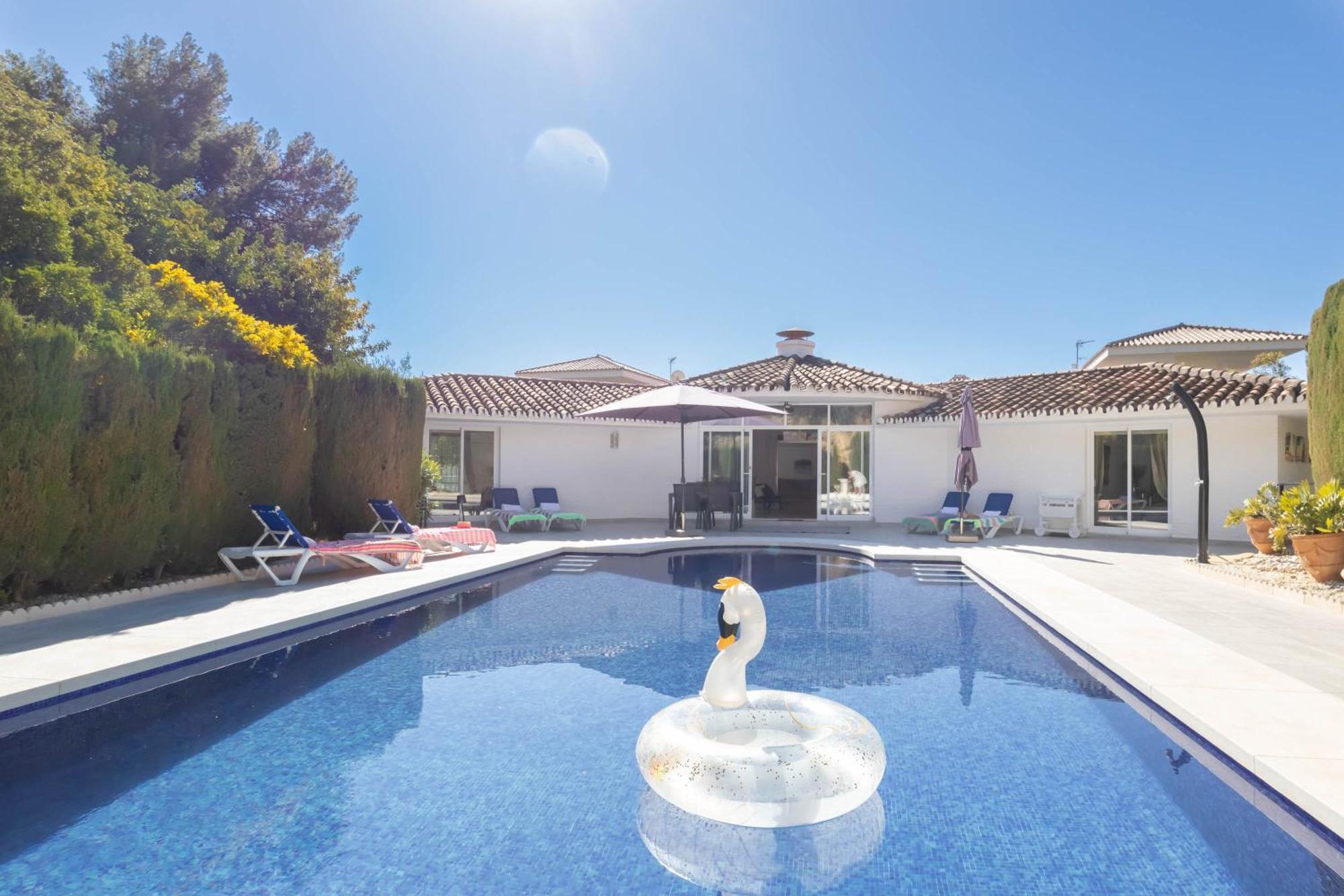 Pool Villa Rancho Domingo Family Friendly - Happy Rentals Benalmadena Bagian luar foto