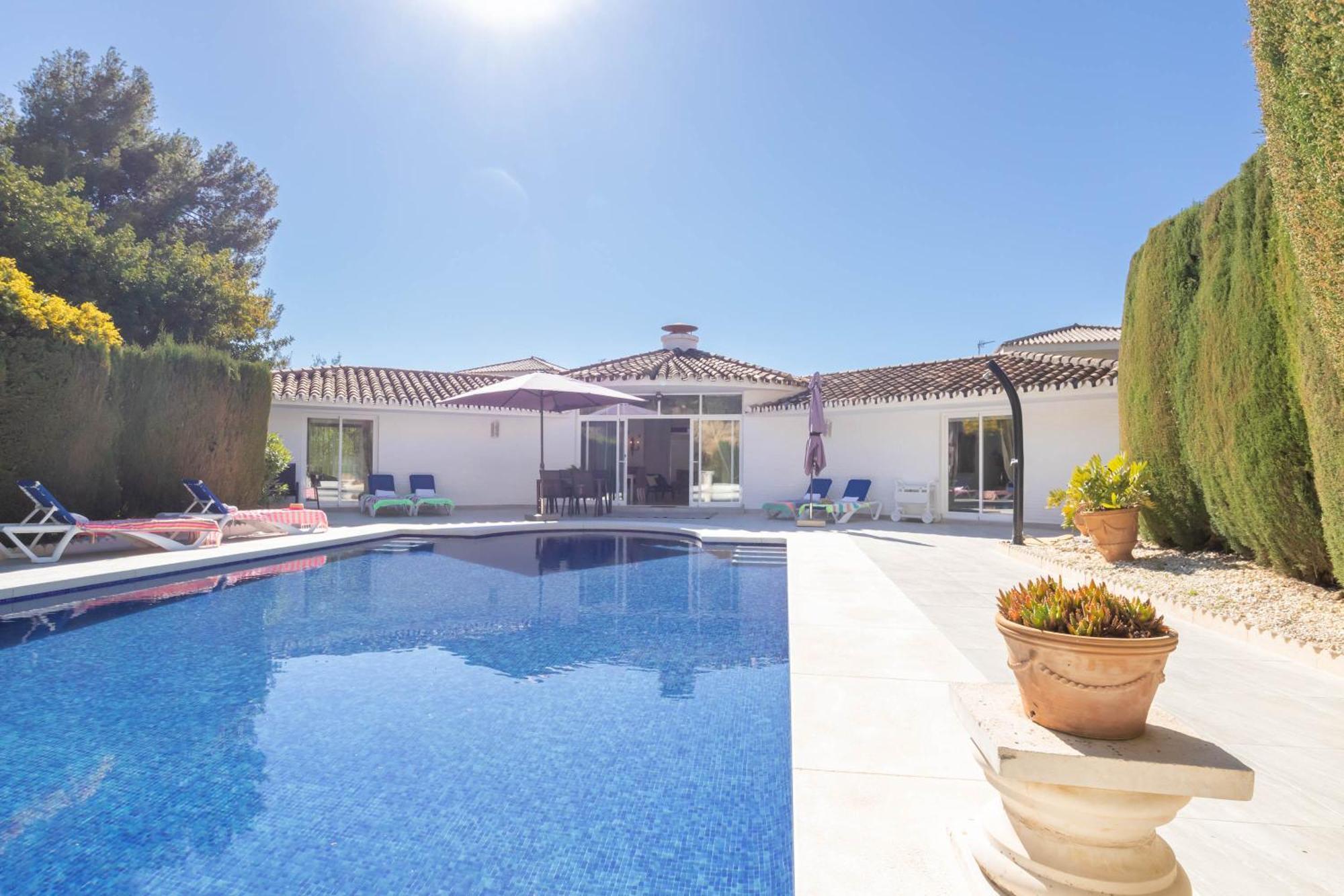 Pool Villa Rancho Domingo Family Friendly - Happy Rentals Benalmadena Bagian luar foto